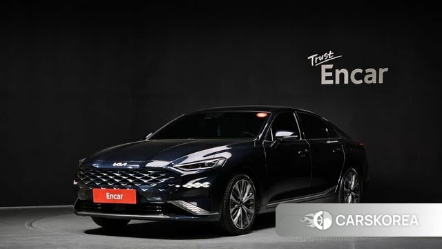 Kia K8 2021 Синий из Кореи