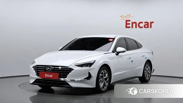 Hyundai Sonata (DN8) 2021 Белый из Кореи