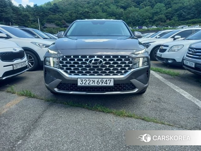 Hyundai The New Santa Fe 2021 Черный из Кореи