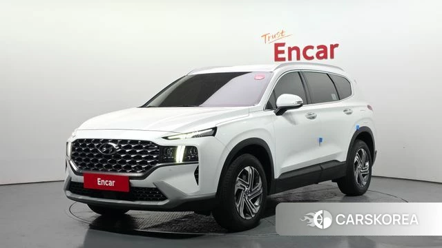 Hyundai The New Santa Fe 2023 Белый из Кореи