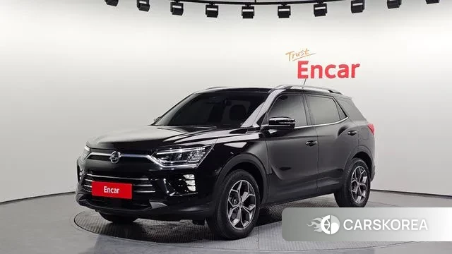 Ssangyong Beautiful Korando 2021 Черный из Кореи