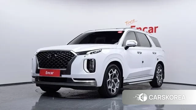 Hyundai Palisade 2022 Белый из Кореи