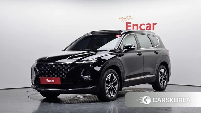 Hyundai Santa Fe TM 2018 Черный из Кореи
