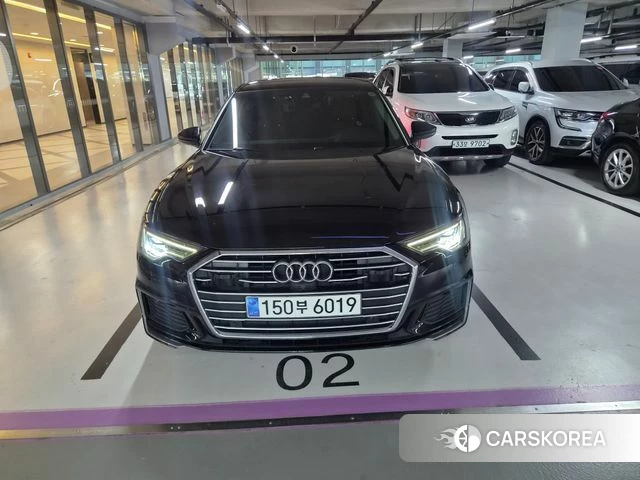 Audi A6 (C8) 2020 Черный из Кореи