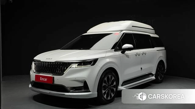 Kia Carnival 4th generation 2023 Белый из Кореи