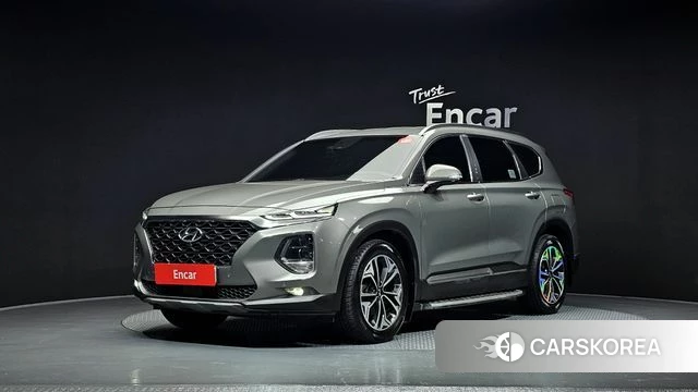 Hyundai Santa Fe TM 2018 Серый из Кореи