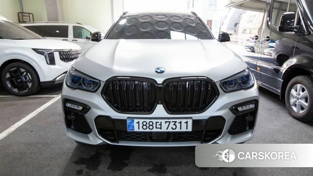 BMW X6 (G06) 2021 Серебряный из Кореи