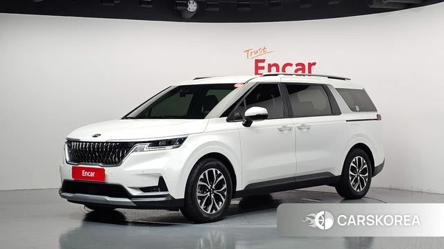 Kia Carnival 4th generation 2020 Белый из Кореи