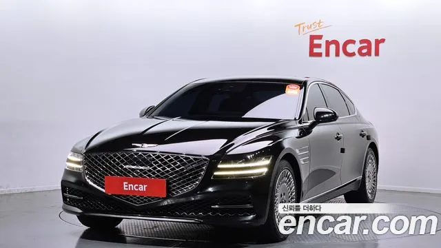 Genesis G80 (RG3) 2021 Черный из Кореи