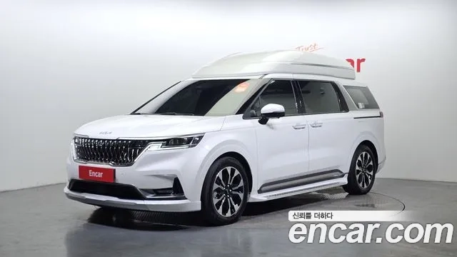 Kia Carnival 4th generation 2021 Белый из Кореи