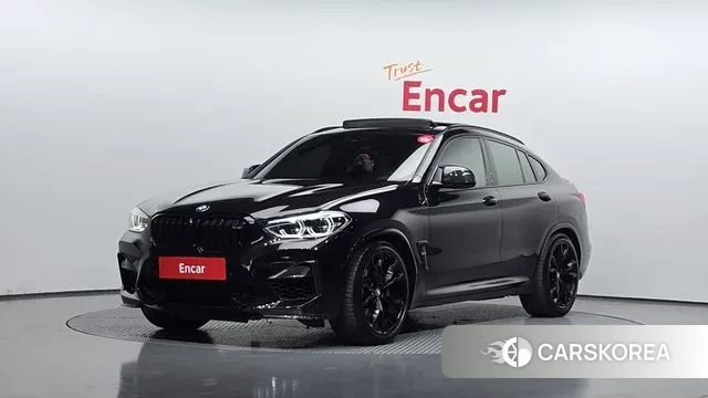 BMW X4M (G02) 2021 Черный из Кореи