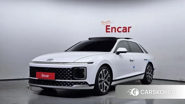 Hyundai Grandeur (GN7) 2023 Белый из Кореи