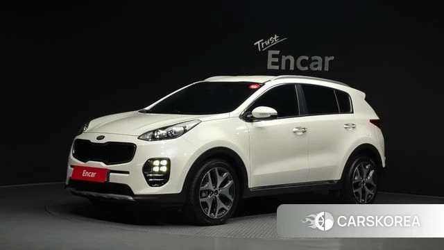 Kia Sportage 4th Generation 2018 Белый из Кореи