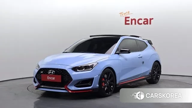 Hyundai Veloster (JS) 2020 Небесно-голубой из Кореи