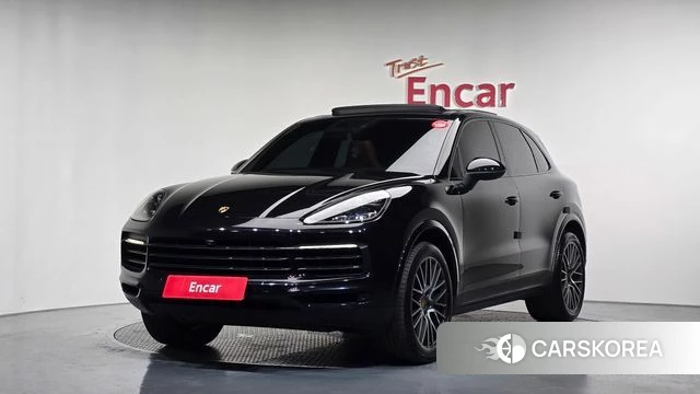 Porsche Cayenne (PO536) 2019 Черный из Кореи