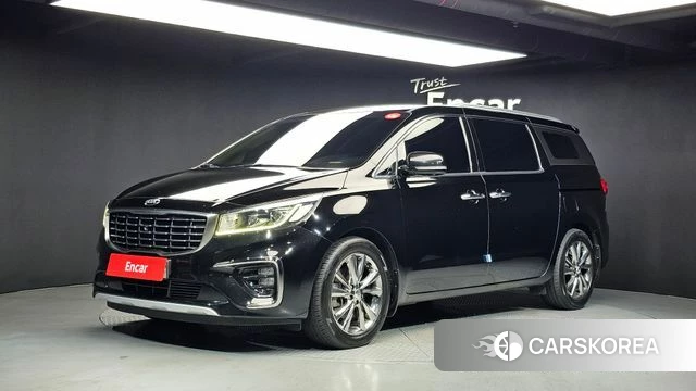 Kia The New Carnival 2018 Черный из Кореи