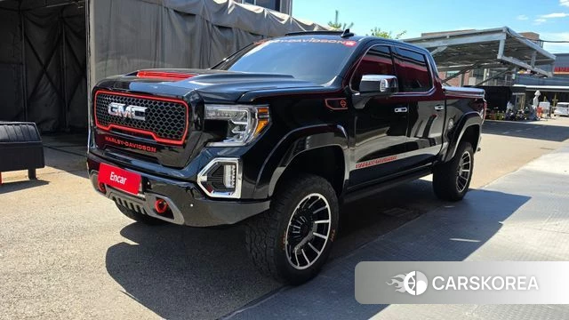 GMC Sierra 2021 Черный из Кореи