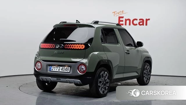 Hyundai Casper 2023 Темно-зеленый из Кореи