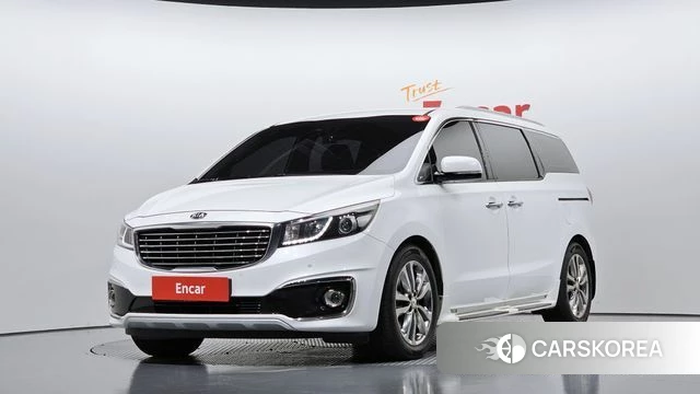 Kia All New Carnival 2018 Белый из Кореи