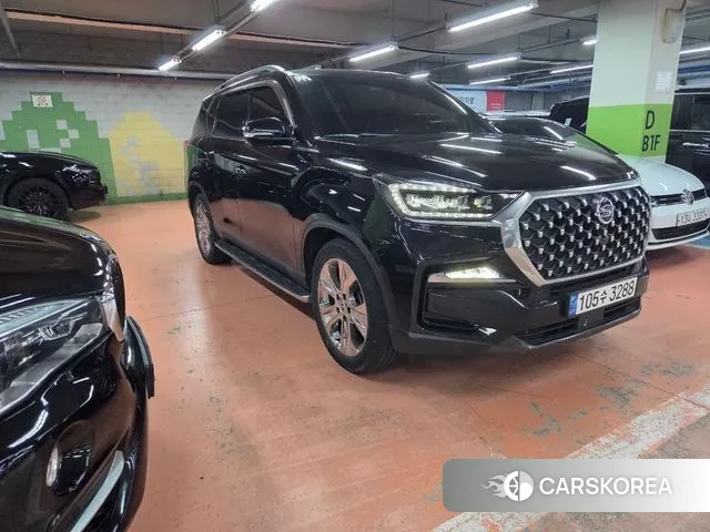 Ssangyong All New Rexton 2021 Черный из Кореи