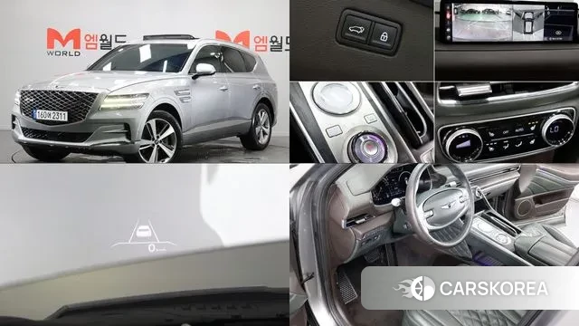 Genesis GV80 2020 Серебристо-серый из Кореи