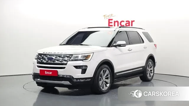 Ford Explorer 2018 Белый из Кореи