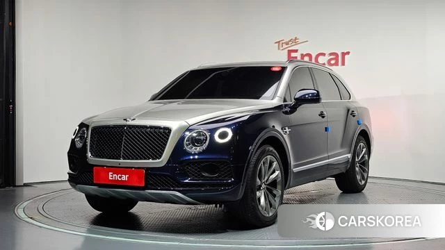 Bentley Bentayga 2019 Синий из Кореи