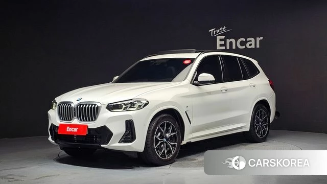 BMW X3 (G01) 2024 Белый из Кореи