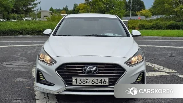 Hyundai Sonata New Rise 2018 Белый из Кореи