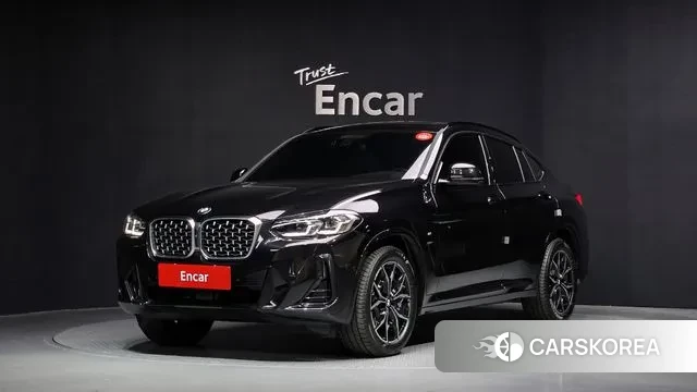 BMW X4 (G02) 2024 Черный из Кореи