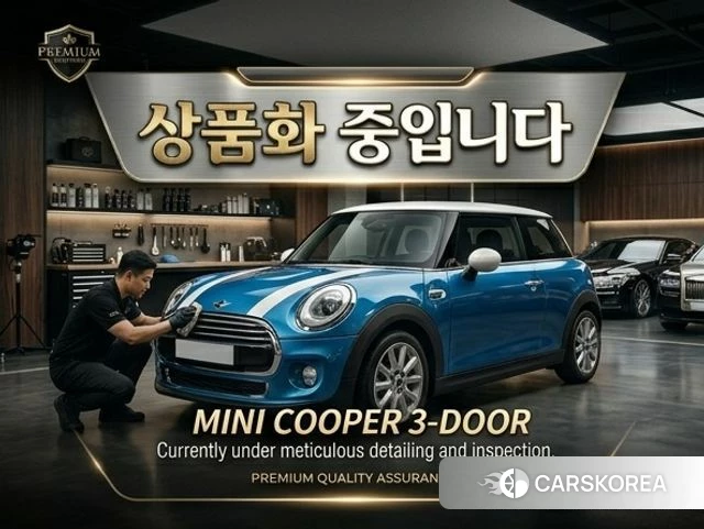 Mini Cooper 2020 Синий из Кореи