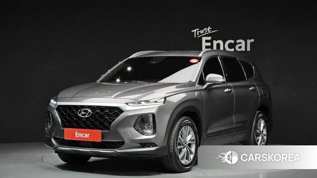 Hyundai Santa Fe TM 2018 Серый из Кореи