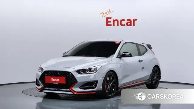 Hyundai Veloster (JS) 2022 Серебристо-серый из Кореи
