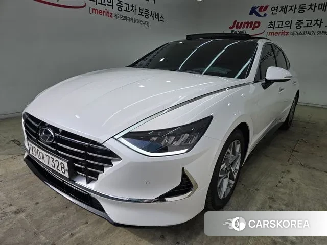 Hyundai Sonata (DN8) 2019 Белый из Кореи