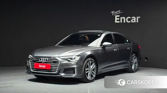 Audi A6 (C8) 2021 Серый из Кореи
