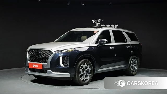 Hyundai Palisade 2021 Синий из Кореи
