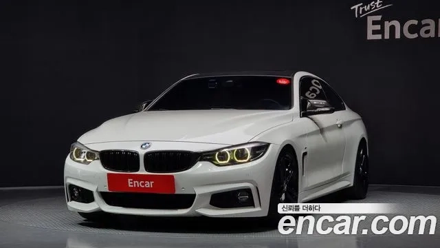 BMW 4 Series (F32) 2018 Белый из Кореи