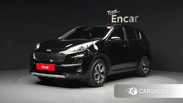 Kia Sportage The Bold 2021 Черный из Кореи