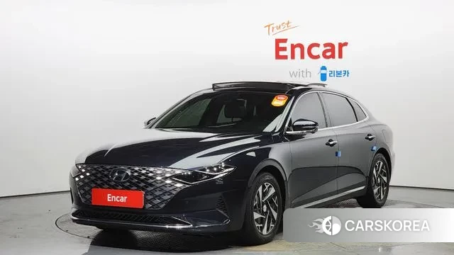 Hyundai The New Grandeur IG Hybrid 2021 Синий из Кореи