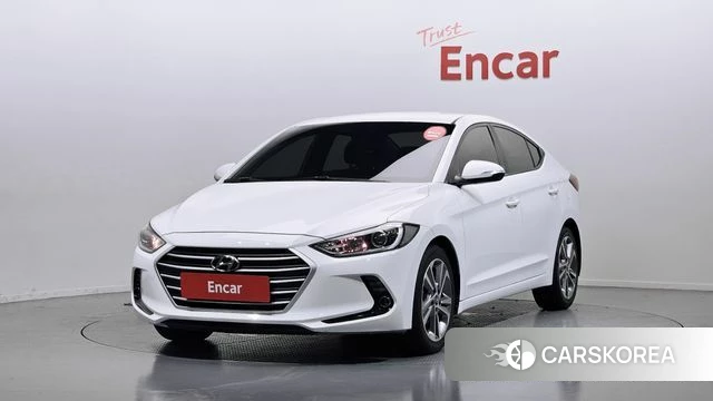 Hyundai Avante AD 2018 Белый из Кореи