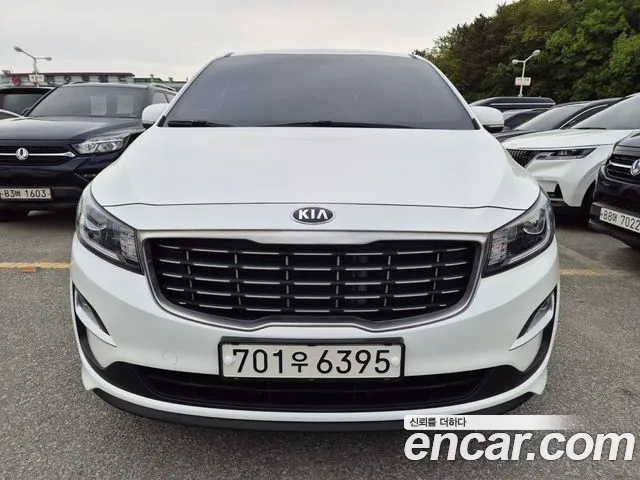 Kia The New Carnival 2020 Белый из Кореи