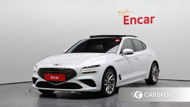 Genesis The New G70 2021 Белый из Кореи