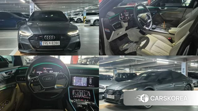 Audi A7 (4K) 2025 Серый из Кореи
