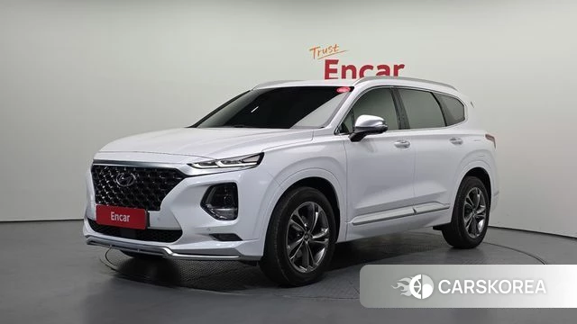 Hyundai Santa Fe TM 2020 Белый из Кореи