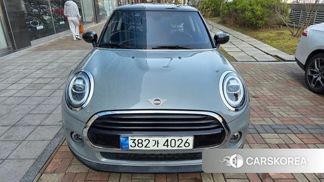 Mini Cooper 2021 Серый из Кореи