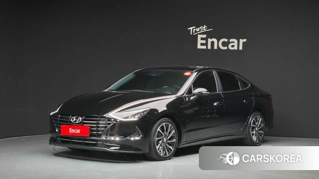 Hyundai Sonata (DN8) 2019 Черный из Кореи
