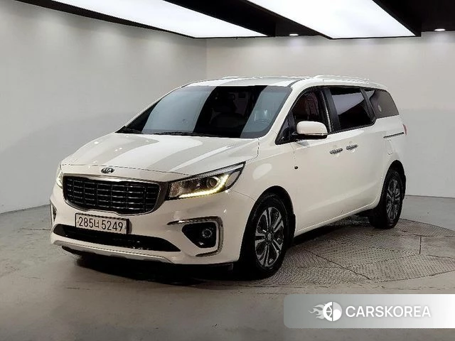 Kia The New Carnival 2019 Белый из Кореи