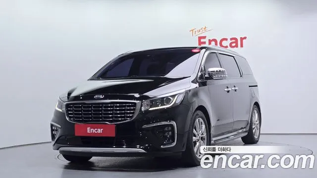 Kia The New Carnival 2019 Черный из Кореи
