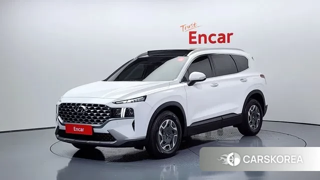 Hyundai The New Santa Fe 2021 Белый из Кореи