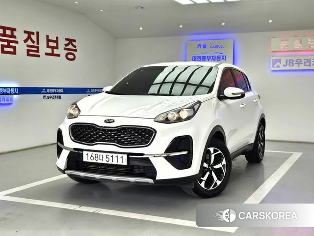 Kia Sportage The Bold 2019 Белый из Кореи